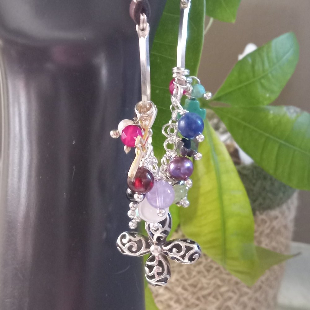 HP Best In Jewelry & Acc. 2-4 ~ Multi Semi-Precious Gemstone Bracelet